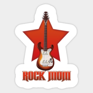 Rock Mom Sticker